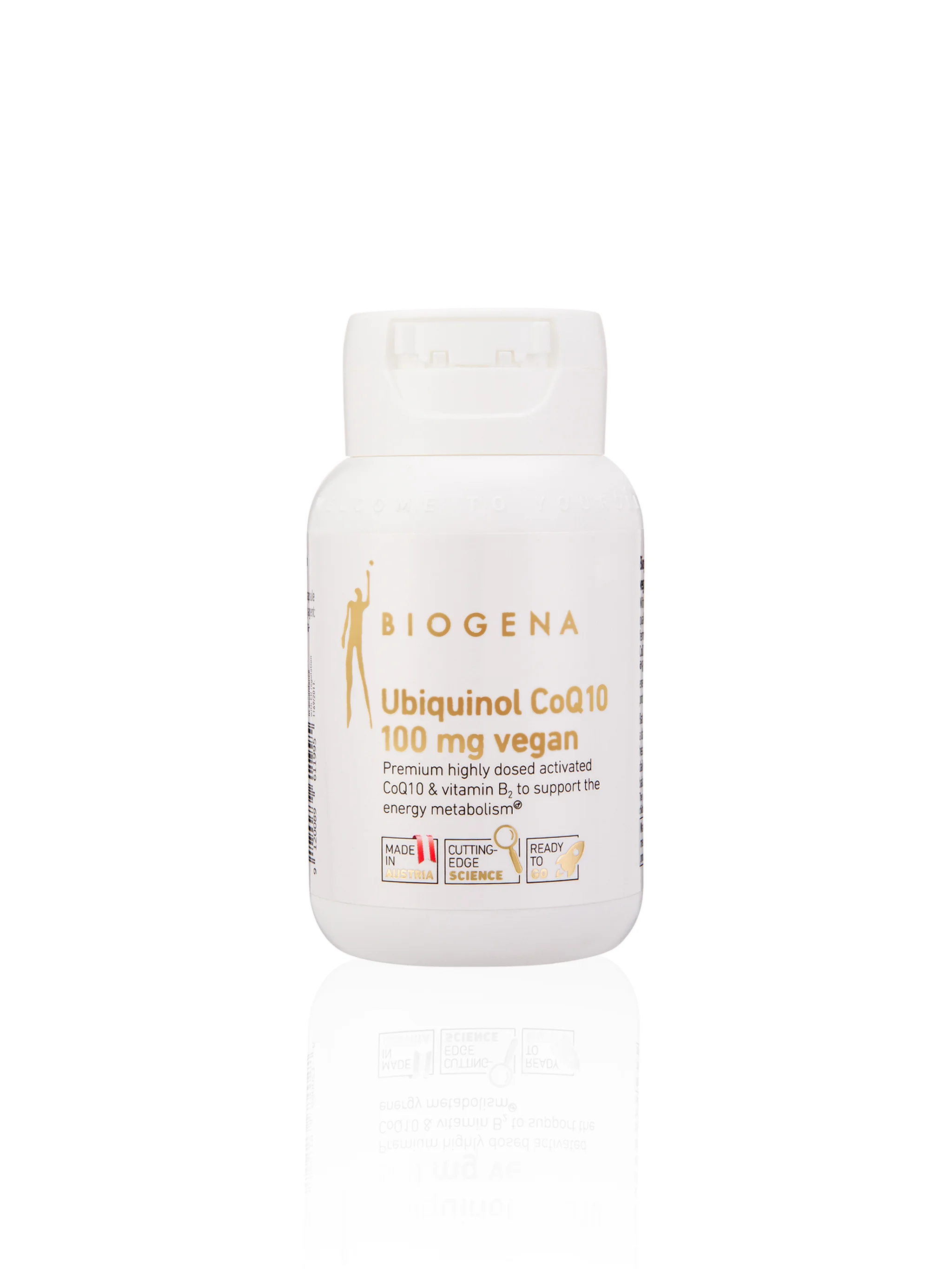 Ubiquinol CoQ10 vegan Gold 100 mg - 60 Capsules